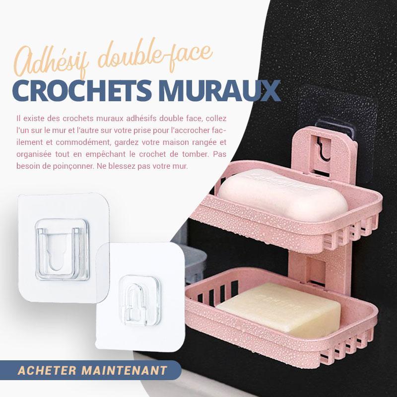 ENSEMBLE15 PCS CROCHET ADHÉSIF DOUBLE FACE