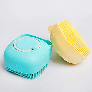 Brosse de bain en silicone pour massage