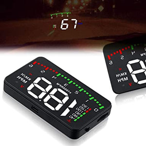 Car Digital Gps Speedometer Head Up Display Overspeed