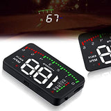 Car Digital Gps Speedometer Head Up Display Overspeed