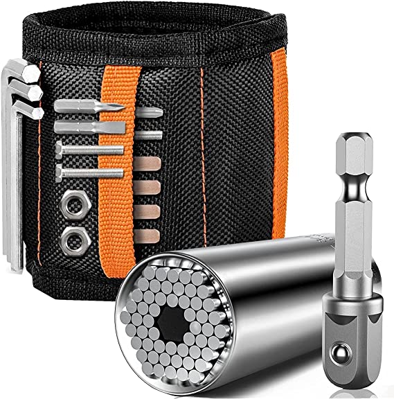 Bracelet magnétique sac à outils ceinture cadeau pour tenir la vis