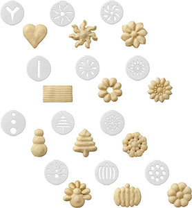 Kit Cookie Maker avec 12 disques de décoration de gâteau