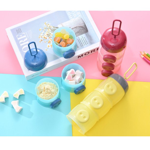 Boîte de rangement pour aliments pour bébés à 3 couches