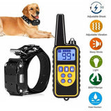 Collier de dressage pour chien étanche et rechargeable