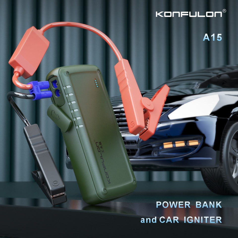 Powerbank de démarrage Voiture d'urgence 9600MAH