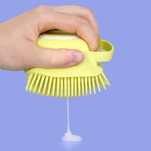 Brosse de bain en silicone pour massage