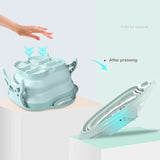 Foldable Foot Bathtub with Massage Rollers for Achy Feet - Stress Relief