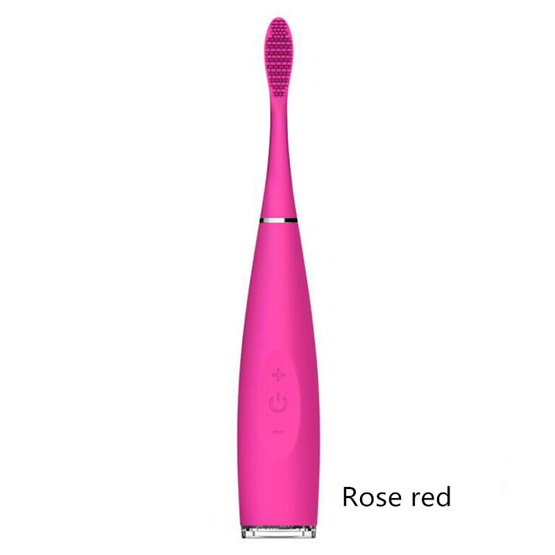 Brosse à Dents Rechargeable Electrique en Silicone