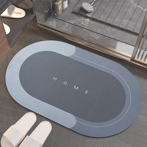 Tapis de bain antidérapant, super absorbant et design