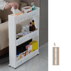 Meuble d'angle de cuisine et de salle de bain sur roulettes