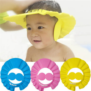 bonnet de bain réglables pour enfants avec cache-oreilles