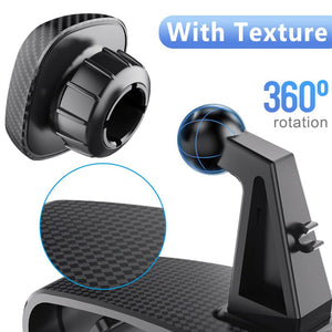 grid black -Support GPS de tableau de bord universel 360 degrés,pour iPhone 7 11 XR,Samsung,Xiaomi
