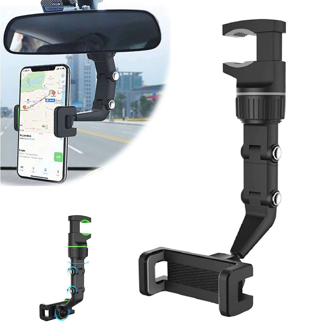 Support de téléphone de voiture multifonctionnel, rotatif à 360 degrés