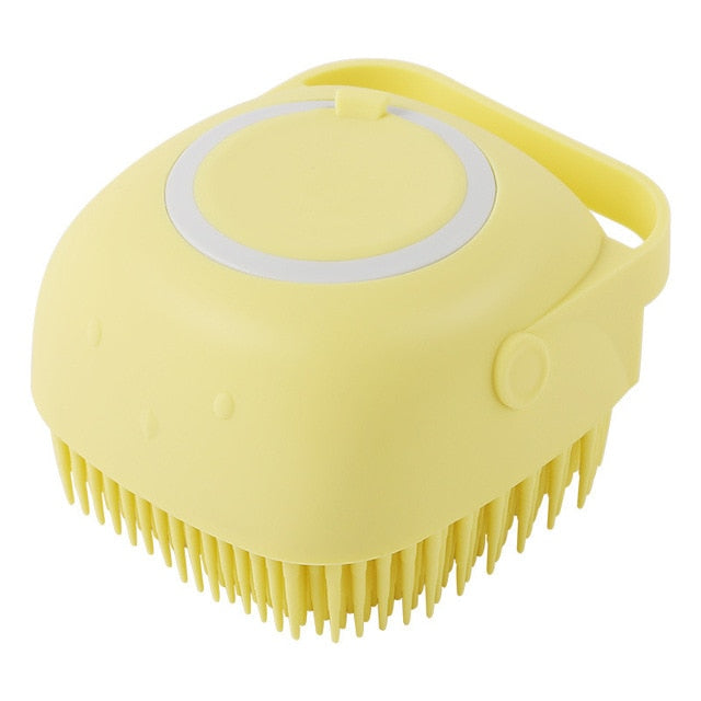 Brosse de bain en silicone pour massage