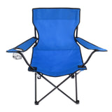 chaise camping et plage bleu