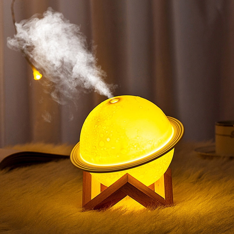 Humidificateur à ultrasons pour huiles essentielles et arômes, pour la maison et la voiture