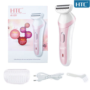 Rasoir électrique rechargeable HTC HL-020 pour femme