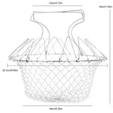 Panier pliable polyvalent