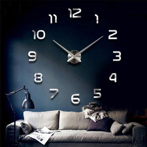 Grande horloge murale 3D