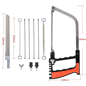 Scie à main universelle multifonctionnelle 12 en 1
