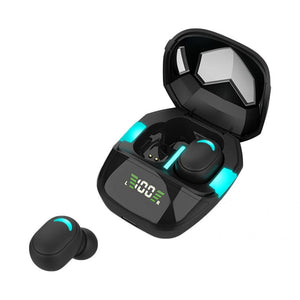 1 Pair Durable Compact Bluetooth-compatible Earbud Low Latency Sweat-proof Ergonomic Noise Reduction