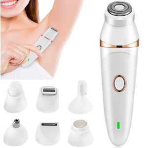 7in1 épilateur électrique sourcil nez jambe et tondeuse bikini épilateur rechargeable