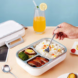 Electric Lunch Box Food Heater Stainless Steel Leakproof n Food Warmer