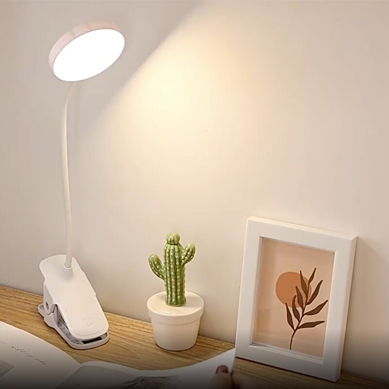 Lampe de bureau led avec clip