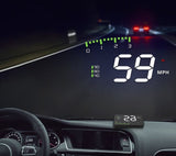 Car Digital Gps Speedometer Head Up Display Overspeed