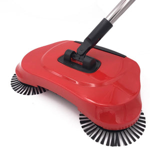 Balai Brosse 360°Magique 3 En 1 - Rouge