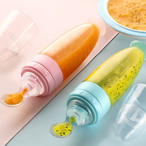 Distributeur d'aliments pour bébé en silicone | Idéal pour les voyages pour les enfants, les garçons et les filles