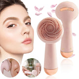 Brosse nettoyante pour le visage en silicone nettoyant pour le visage étanche pour soins de la peau rechargeable