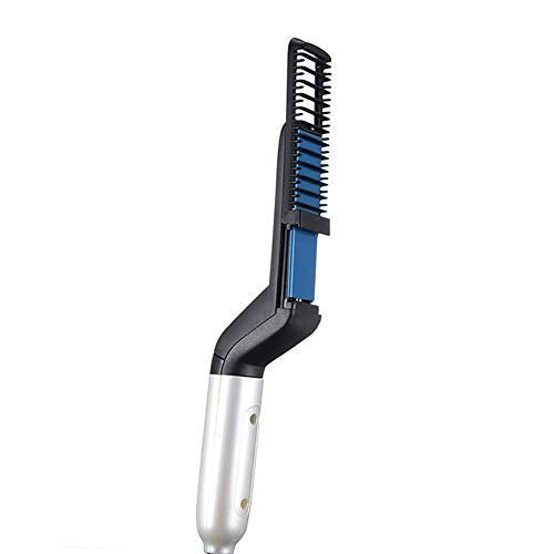 Brosse Lissante Fer à Lisser pour Barbe Coiffure Rapide Homme Coupe Cheveux